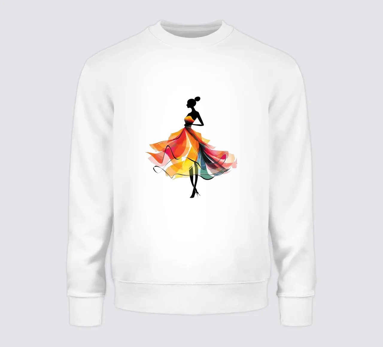 Moda Silhouette Abito colorato Trending Now felpa da Urban Life