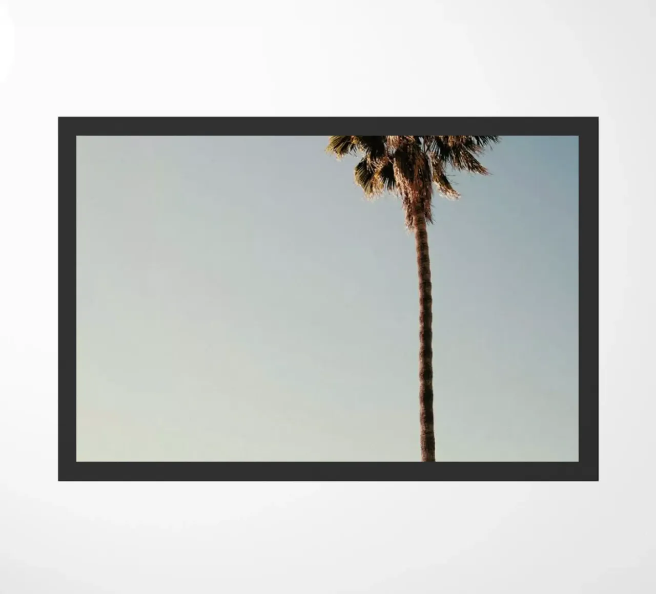 California Dreaming doormat by Catherine McDonald
