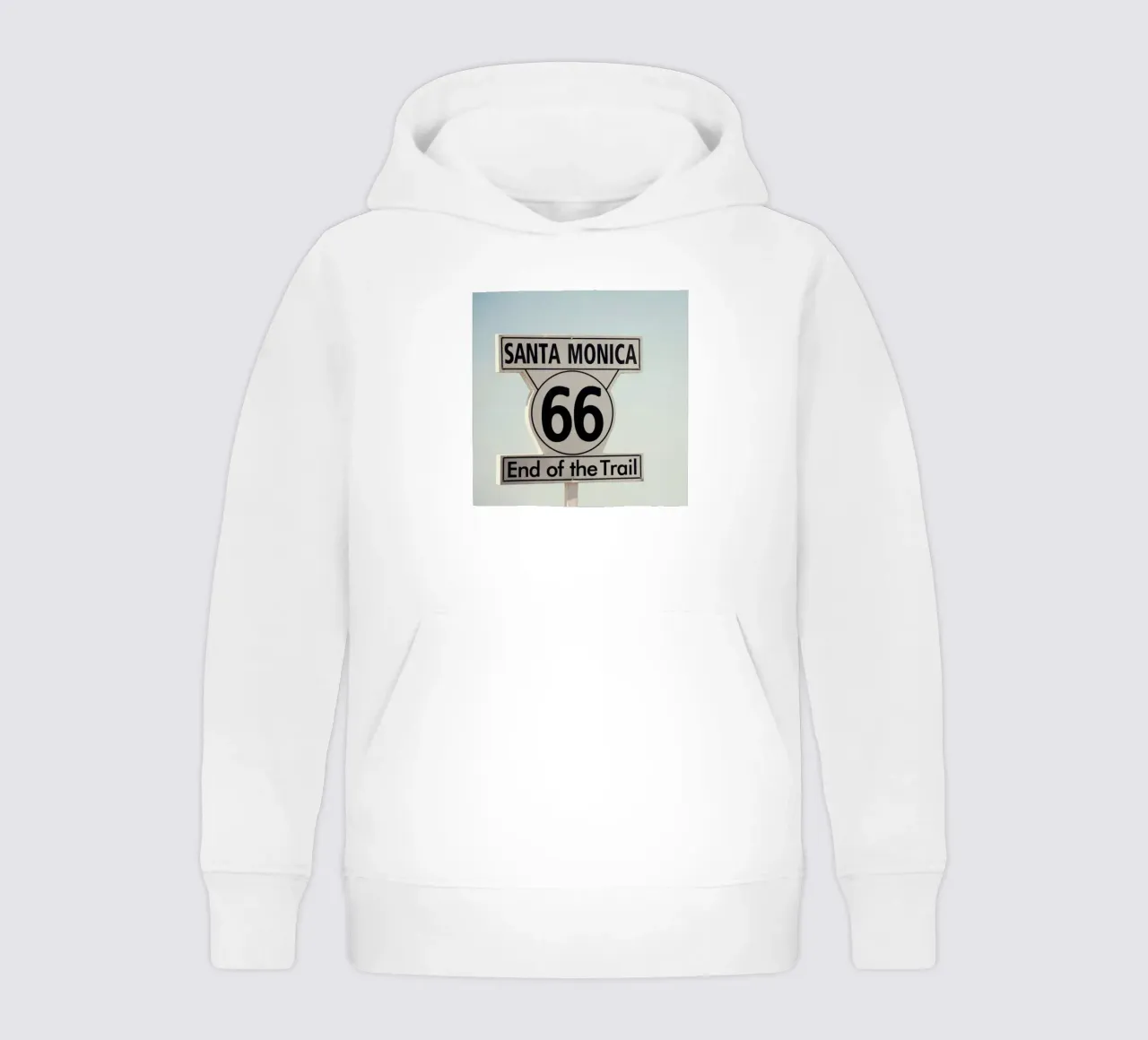 Route 66 kids hoodie by Catherine McDonald