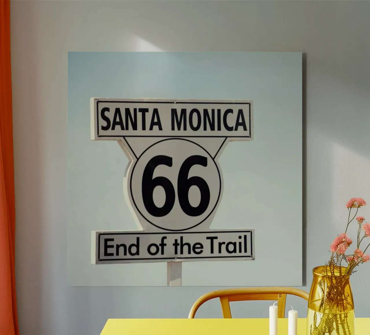 Route 66 alluminio dibond da Catherine McDonald