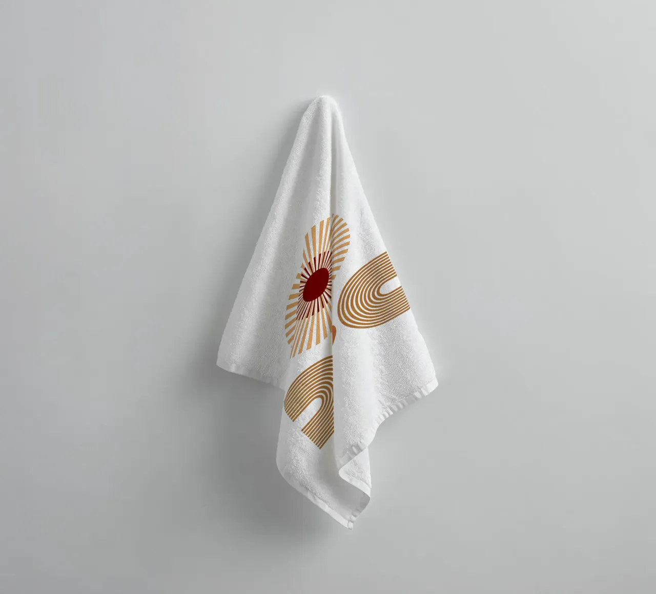 Minimalist Modern Simple Elegant towel by YSV MINIMALIST