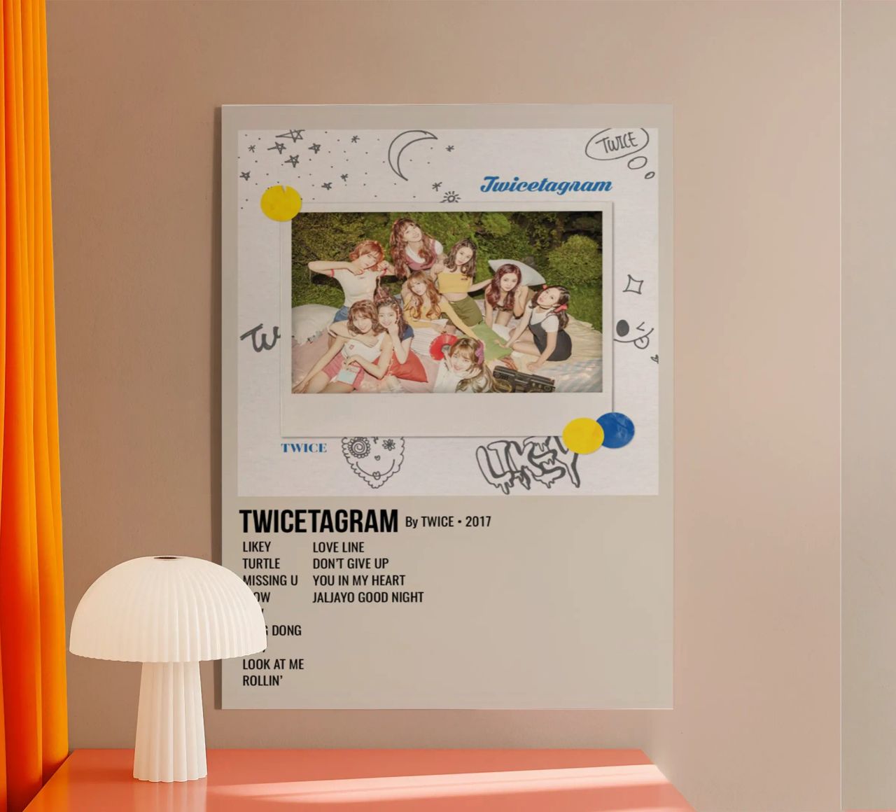 TWICETAGRAM By TWICE - 2017 plexiglass da SoundStudio