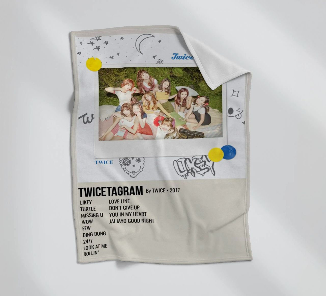 TWICETAGRAM By TWICE - 2017 coperta in pile da SoundStudio