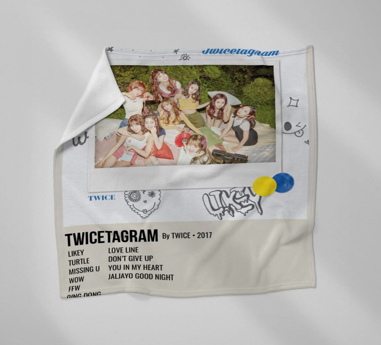 TWICETAGRAM By TWICE - 2017 coperta in pile da SoundStudio
