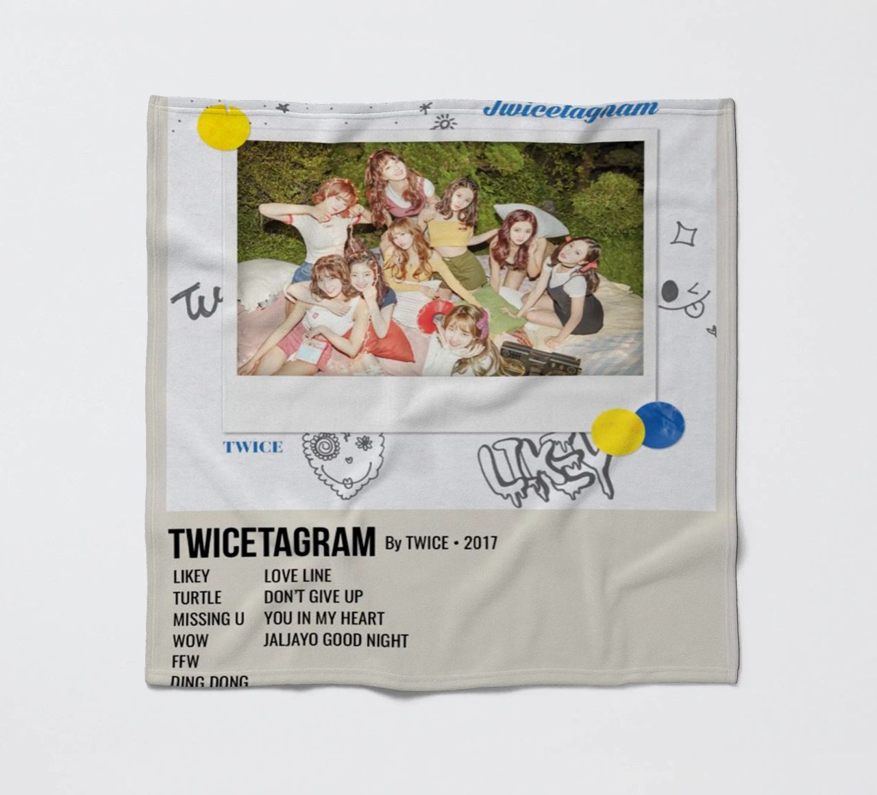 TWICETAGRAM By TWICE - 2017 coperta in pile da SoundStudio