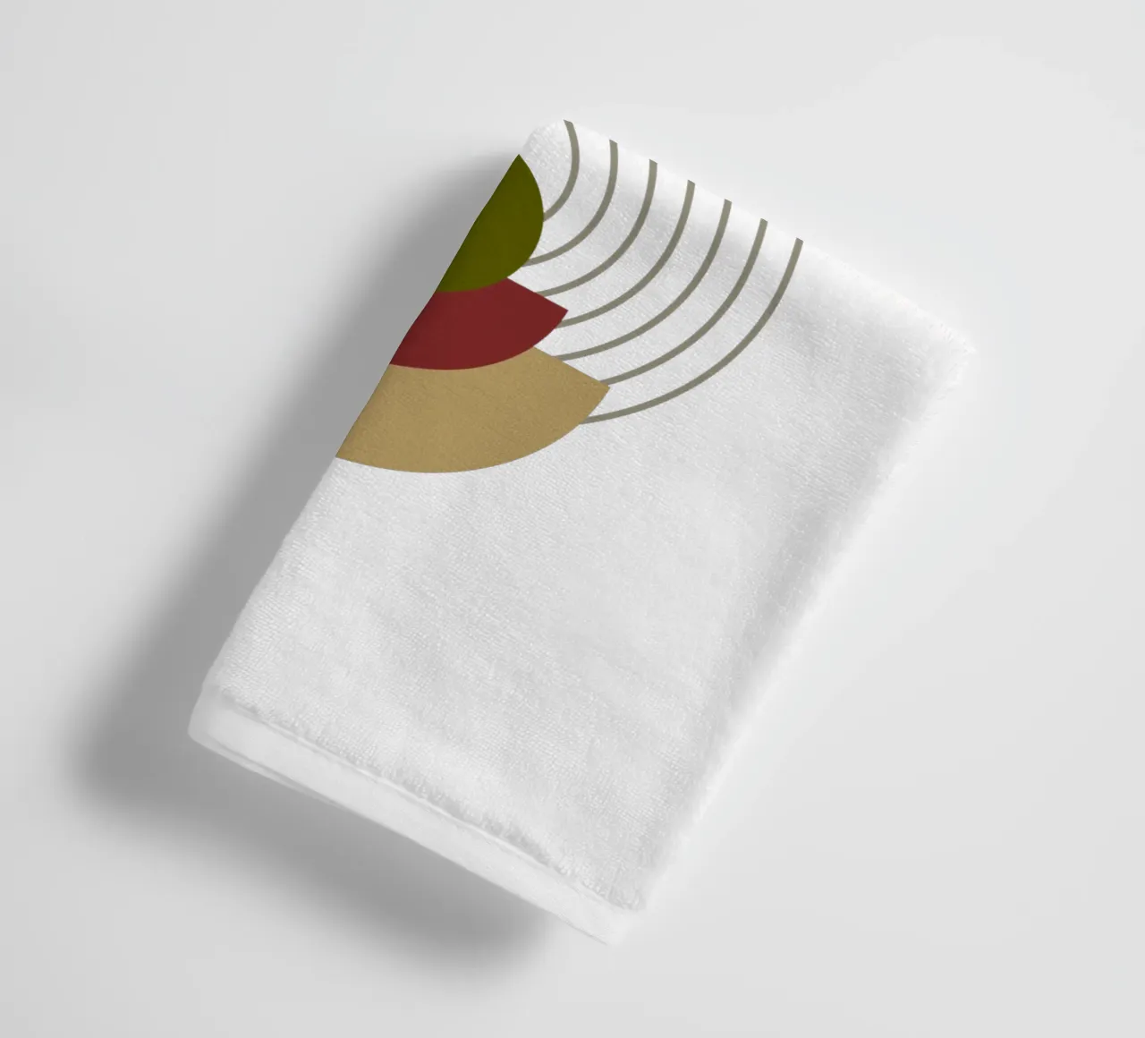Minimalist Modern Simple Elegant towel by YSV MINIMALIST