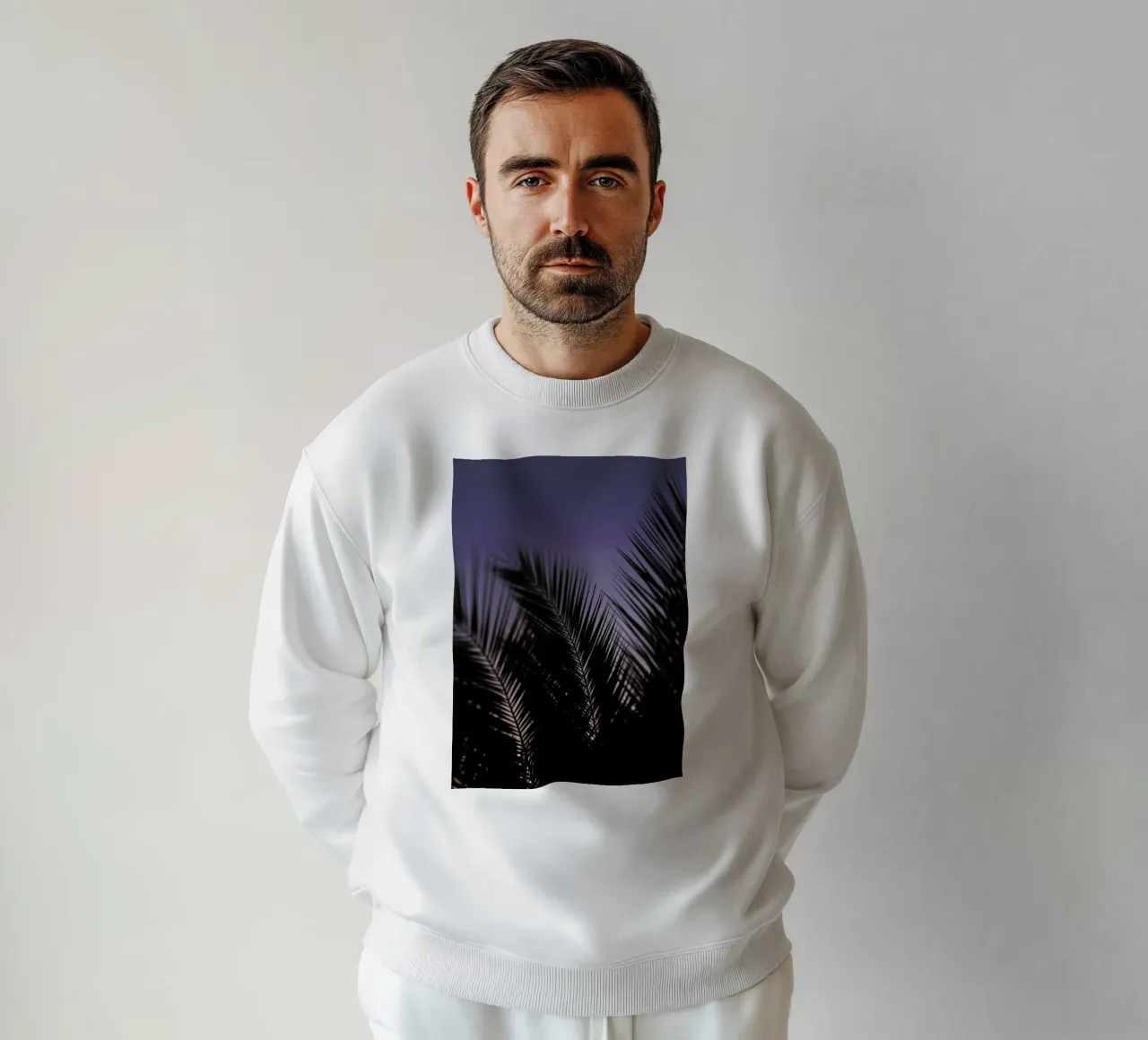 Palms 2 sweatshirt by Catherine McDonald