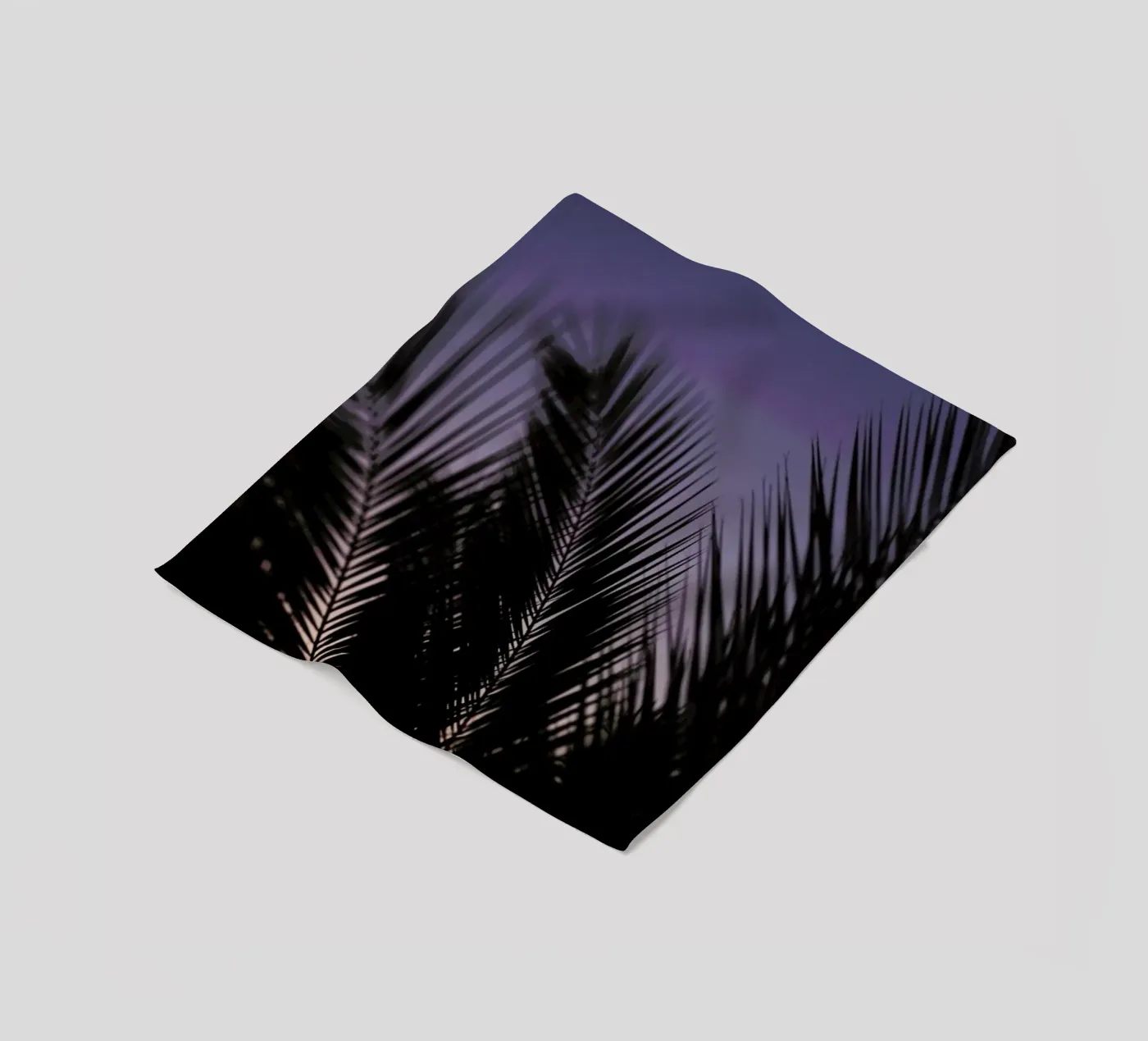 Palms 2 fleecedeken van Catherine McDonald