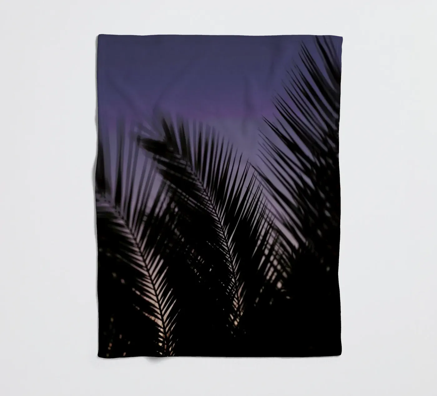 Palms 2 fleecedeken van Catherine McDonald