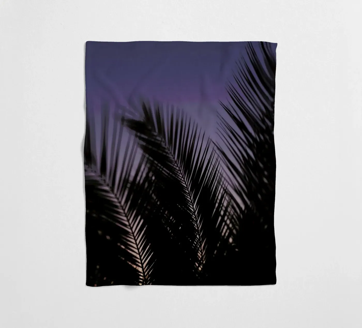 Palms 2 fleecedeken van Catherine McDonald