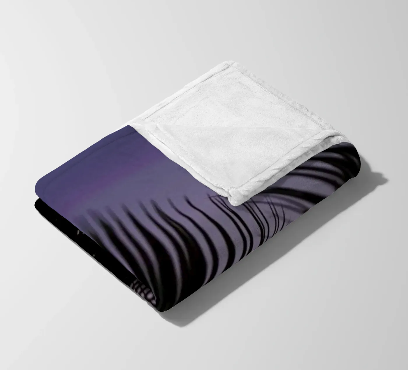 Palms 2 fleecedeken van Catherine McDonald