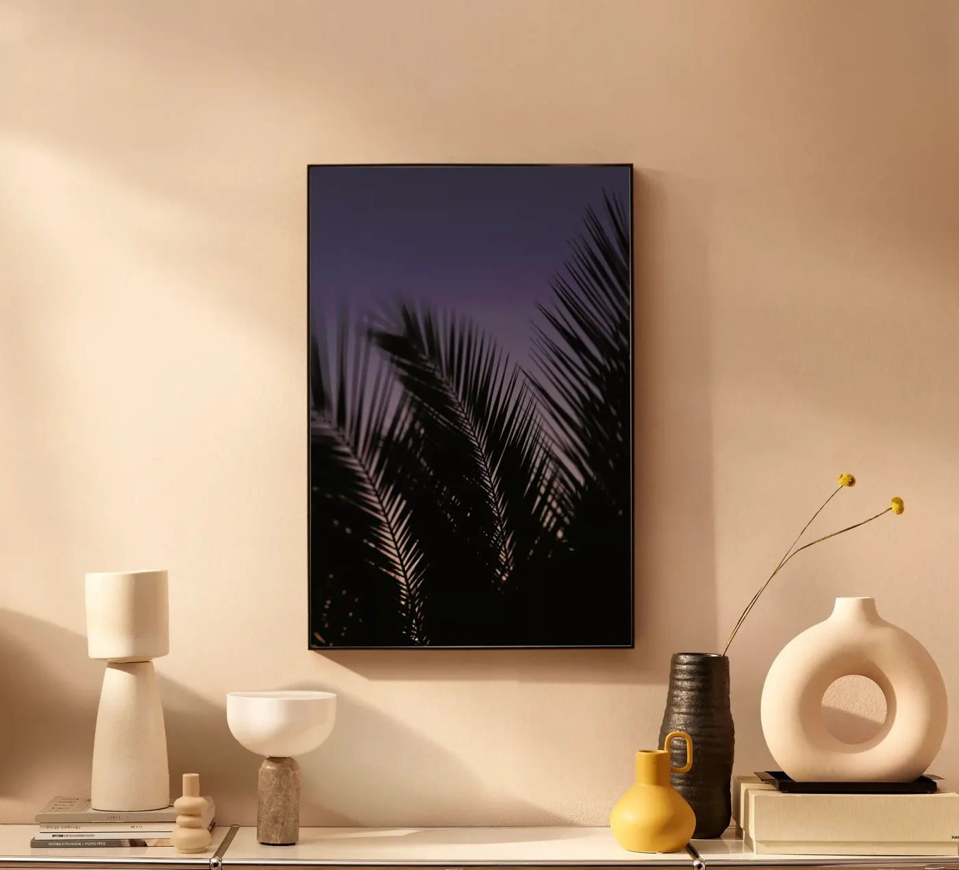 Palms 2 forex plate by Catherine McDonald