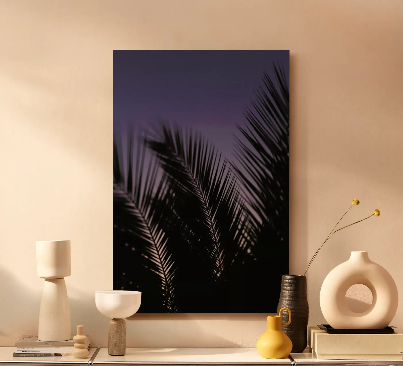 Palms 2 forex plate by Catherine McDonald