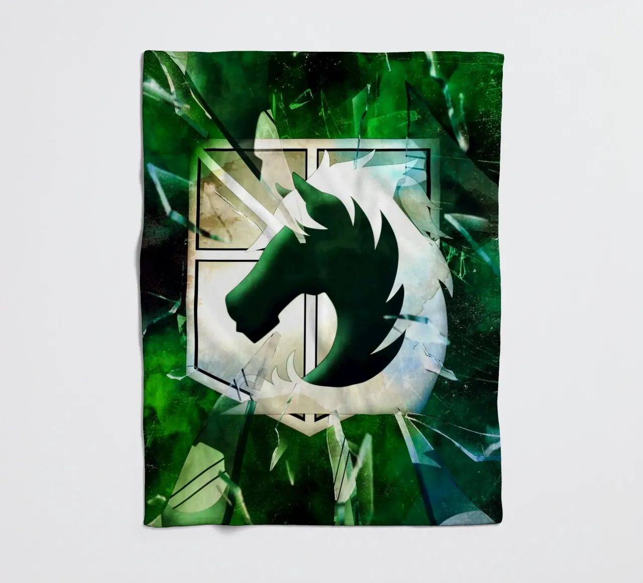 Attack On Titan Military Police coperta in pile da CreativeStudio