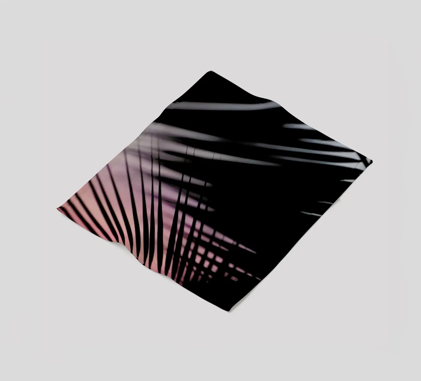 Palms 3 fleecedeken van Catherine McDonald