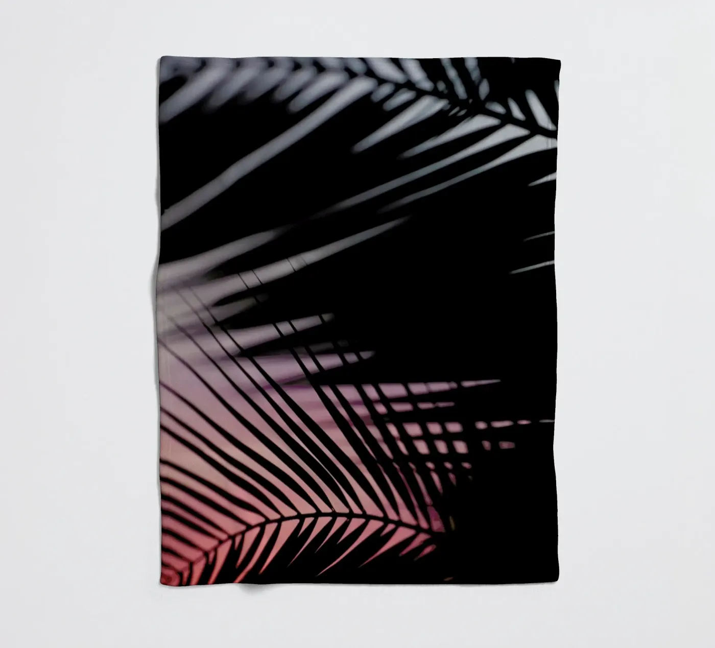 Palms 3 fleecedeken van Catherine McDonald