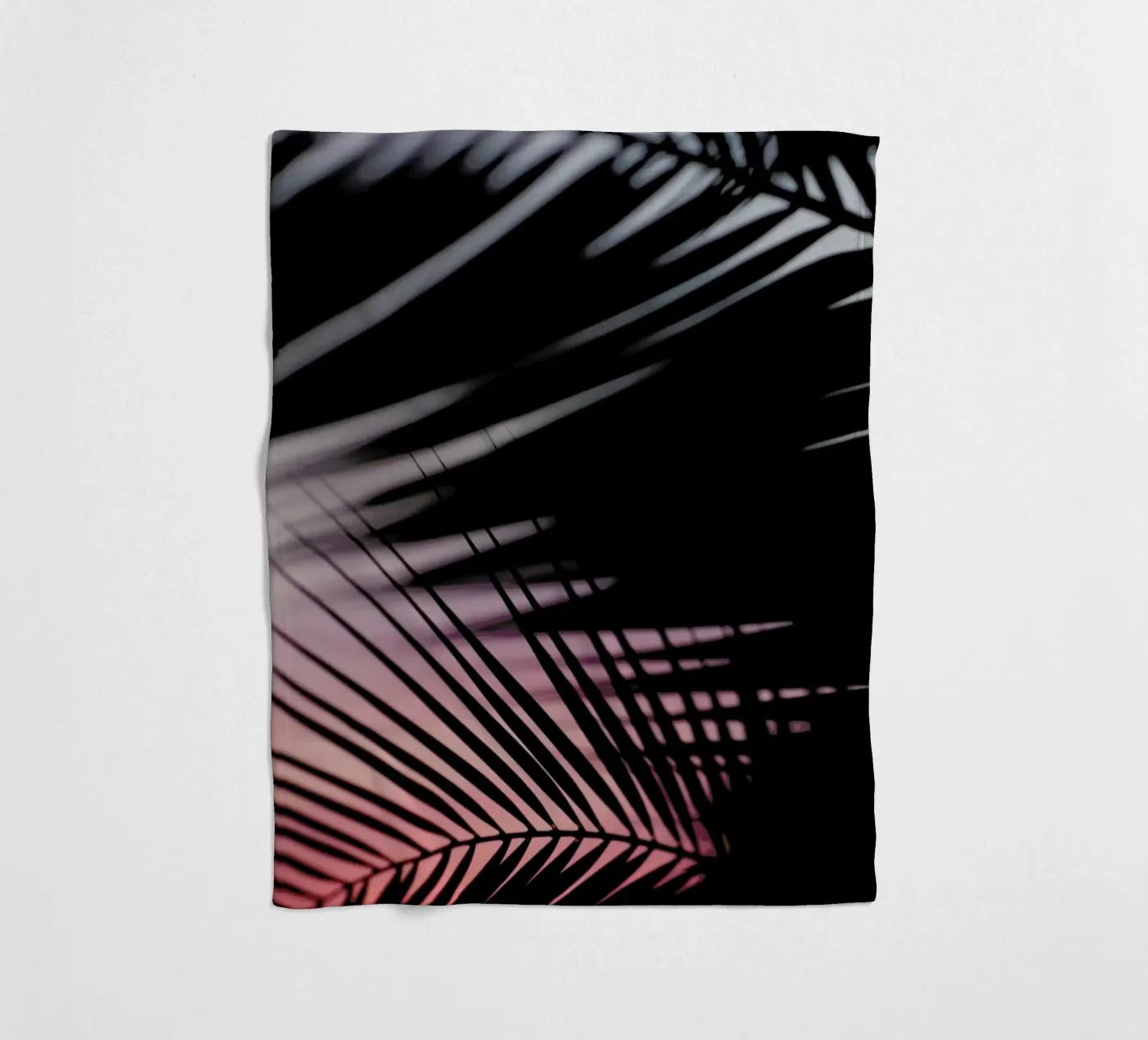 Palms 3 fleecedeken van Catherine McDonald