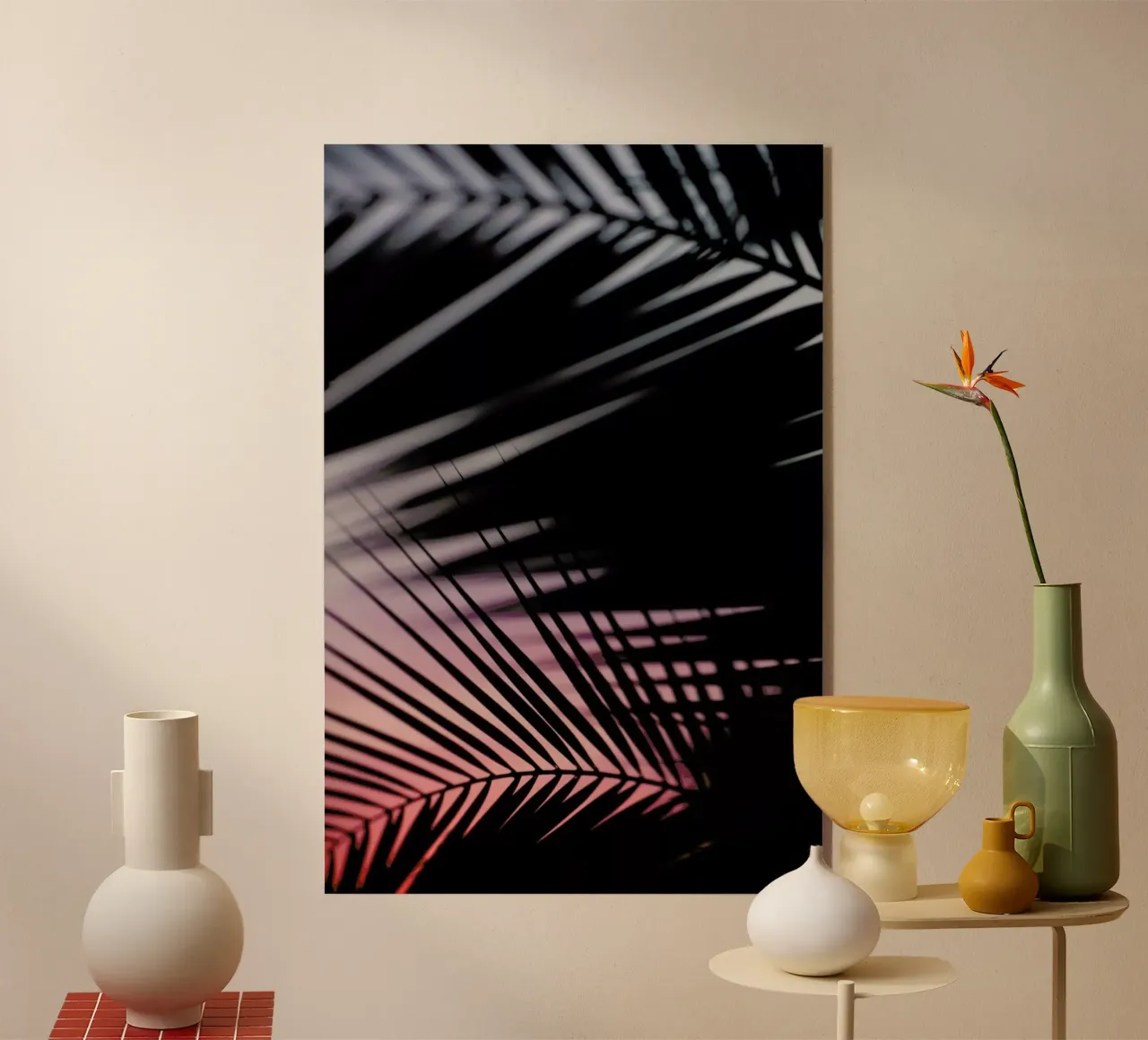 Palms 3 plexiglass da Catherine McDonald