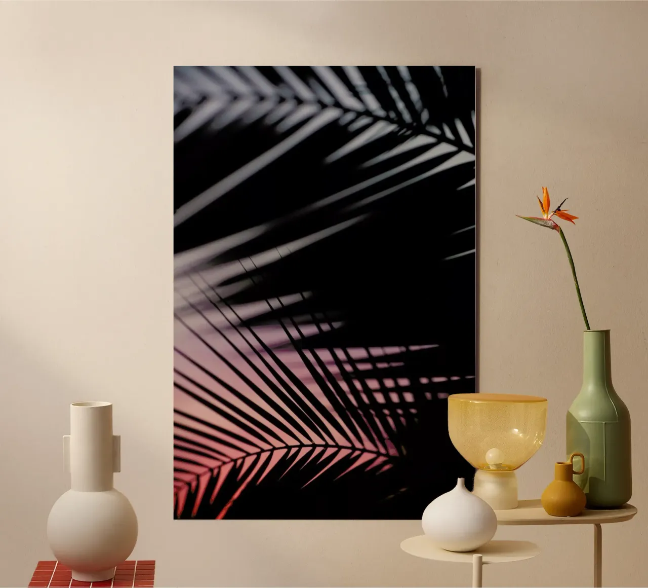 Palms 3 alluminio dibond da Catherine McDonald