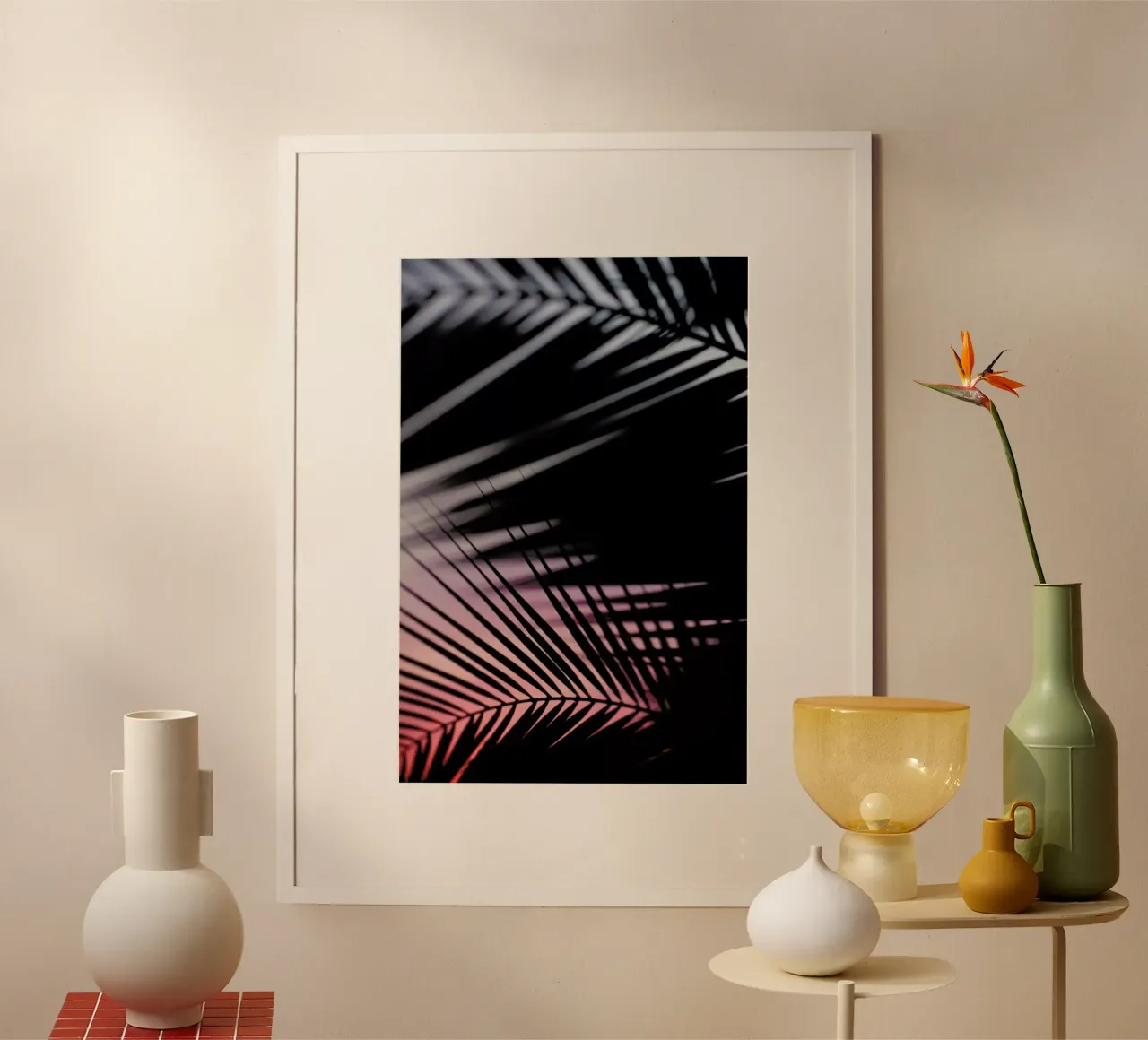 Palms 3 carta hahnemühle da Catherine McDonald