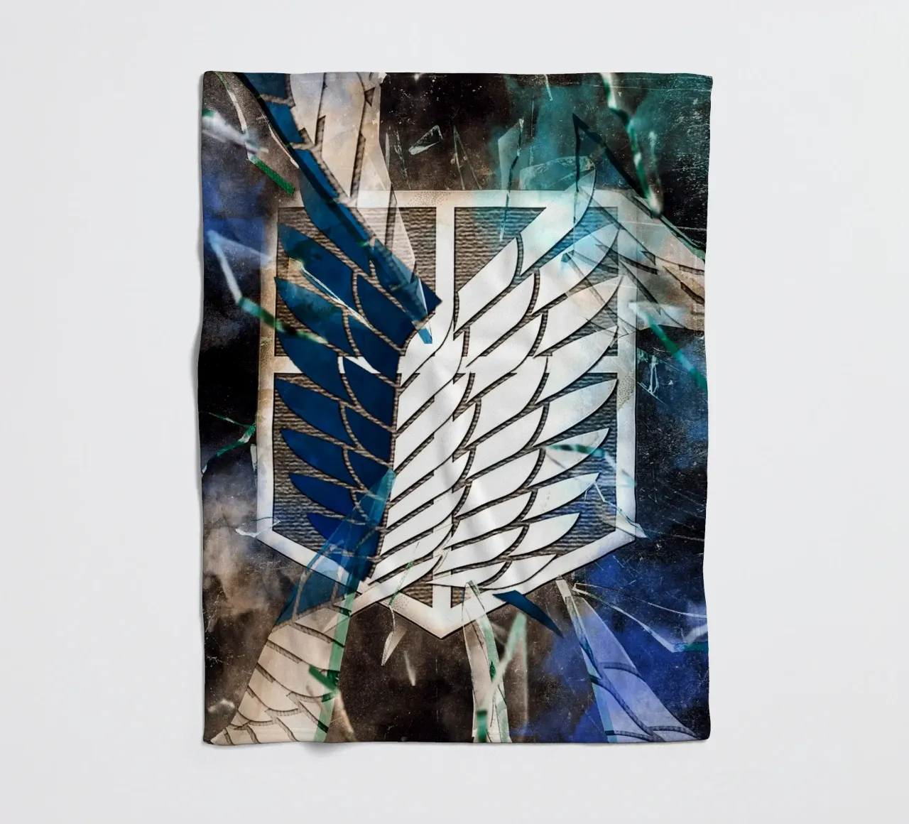 Attack On Titan coperta in pile da CreativeStudio