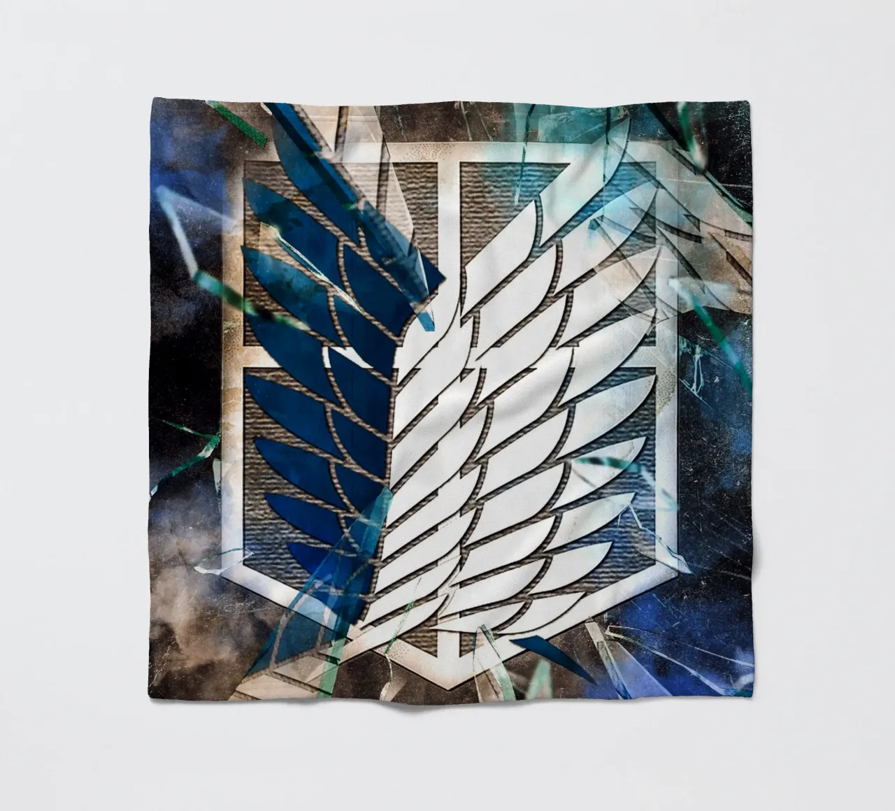Attack On Titan coperta in pile da CreativeStudio
