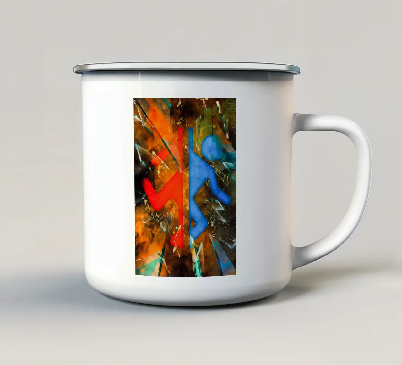 Portal • 2D Version tazza in smalto da CreativeStudio