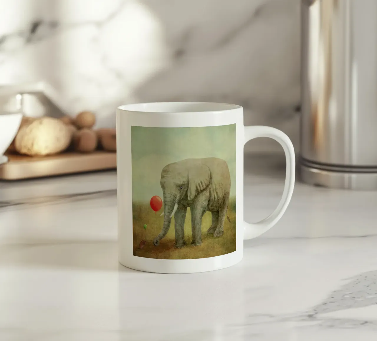 Truce Keramik Tasse von Terry Fan