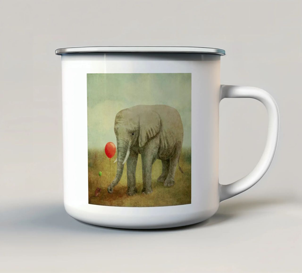 Truce tazza in smalto da Terry Fan