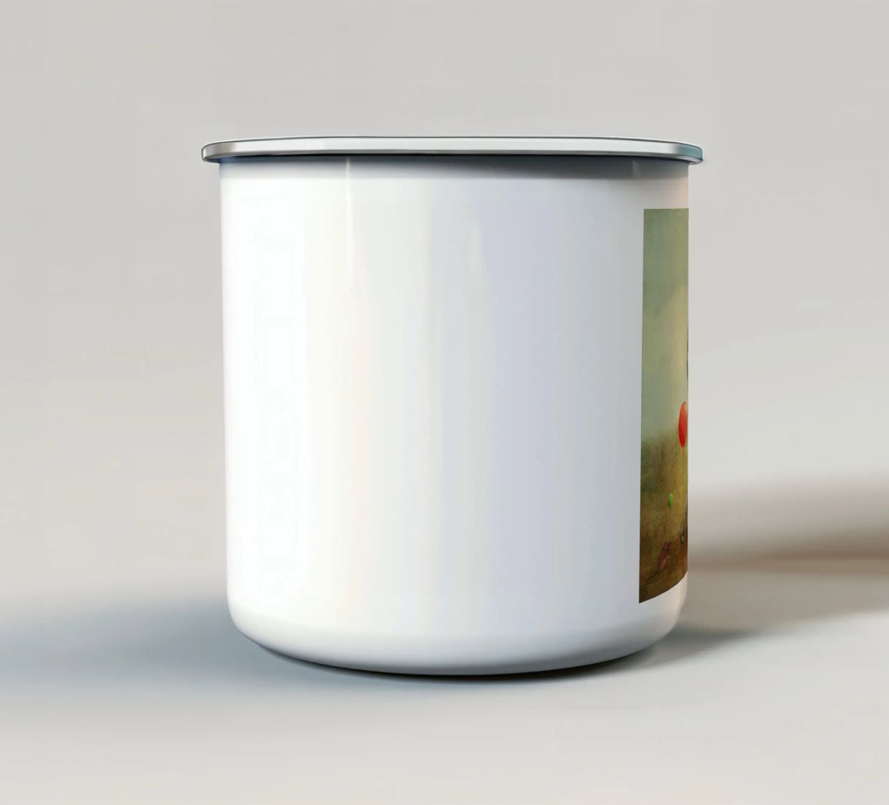 Truce tazza in smalto da Terry Fan