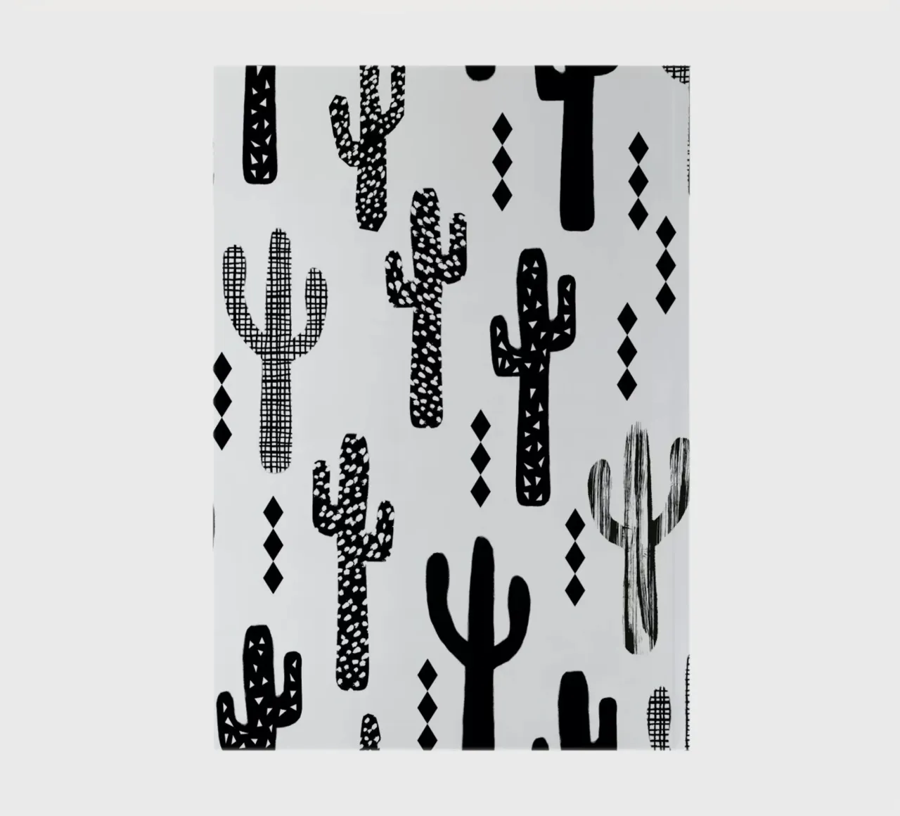 Cactus Black notebook by Charlotte Winter