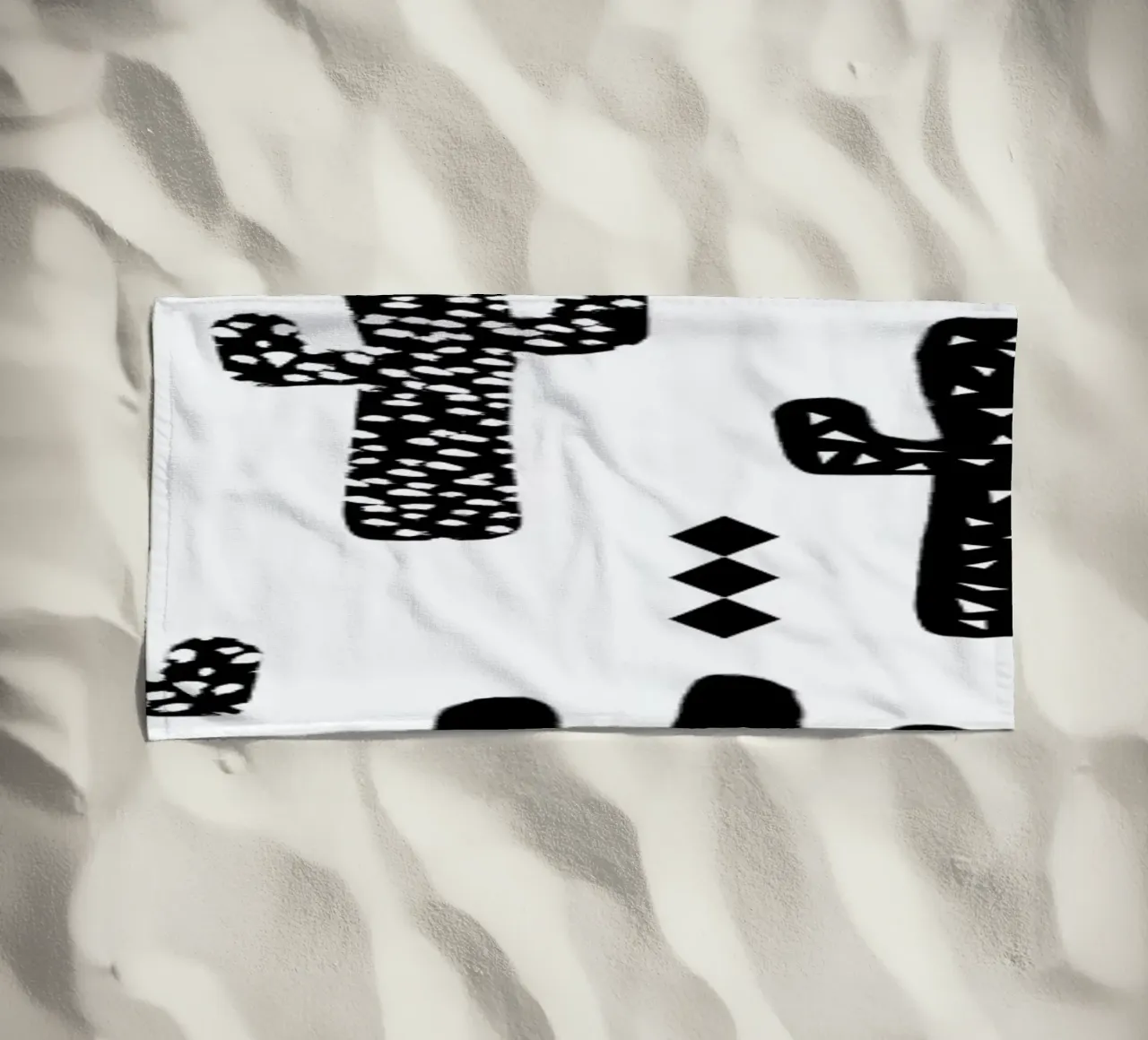 Cactus Black telo mare da Charlotte Winter