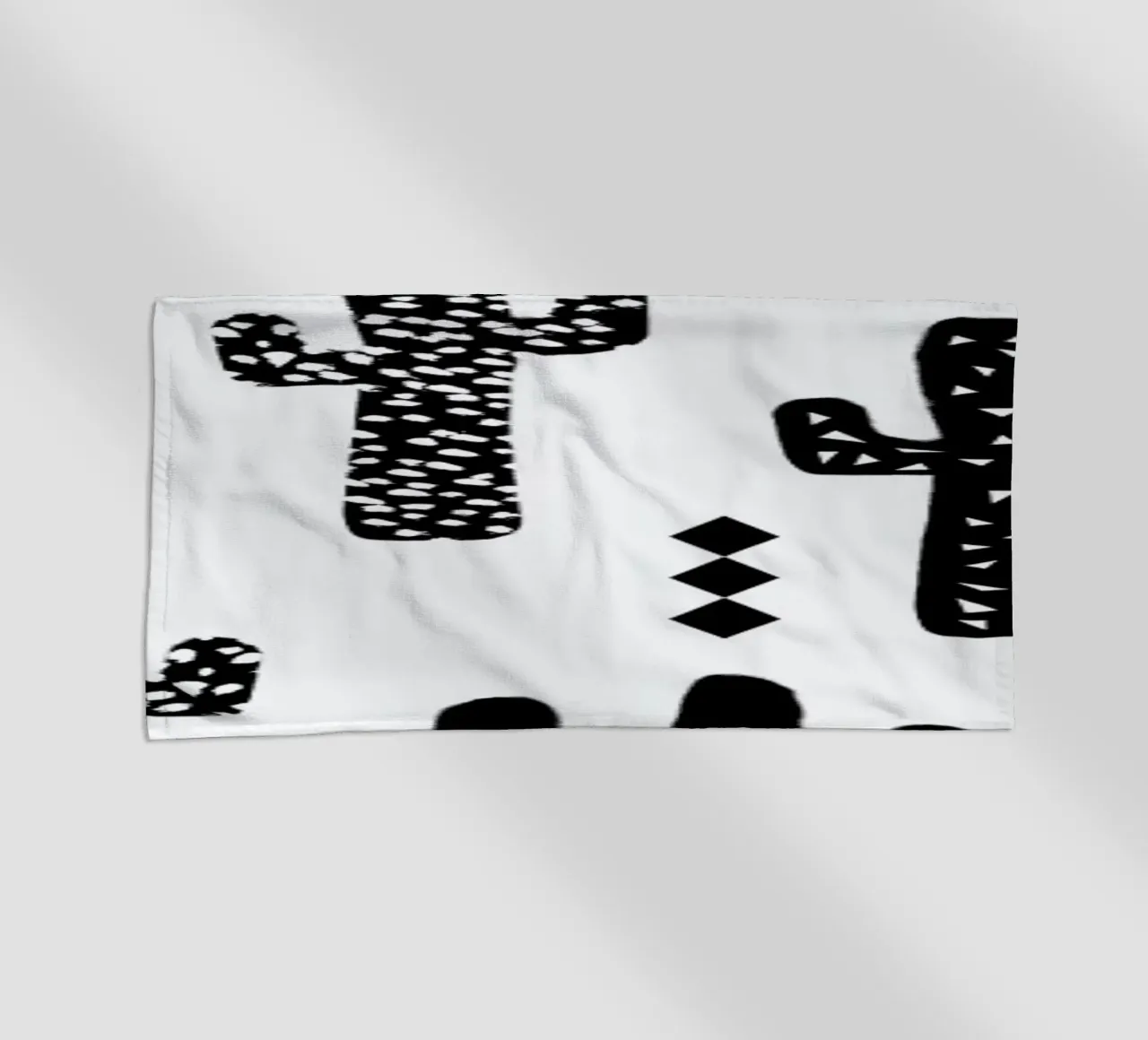 Cactus Black telo mare da Charlotte Winter