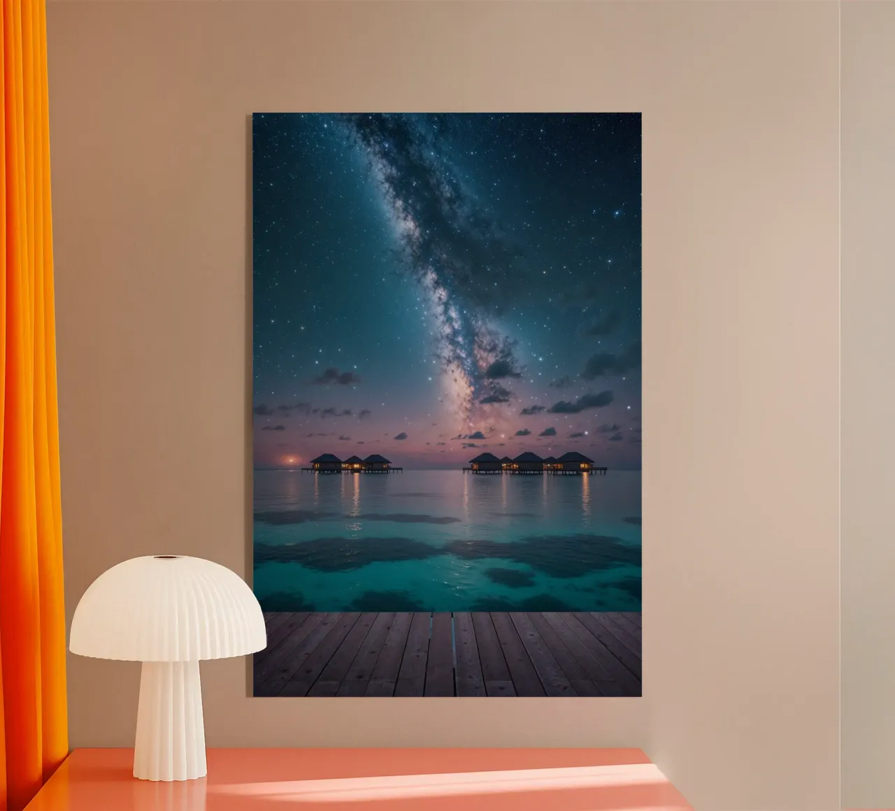 Milky Way Reflections in Serenity plexiglass da AlbertKlee