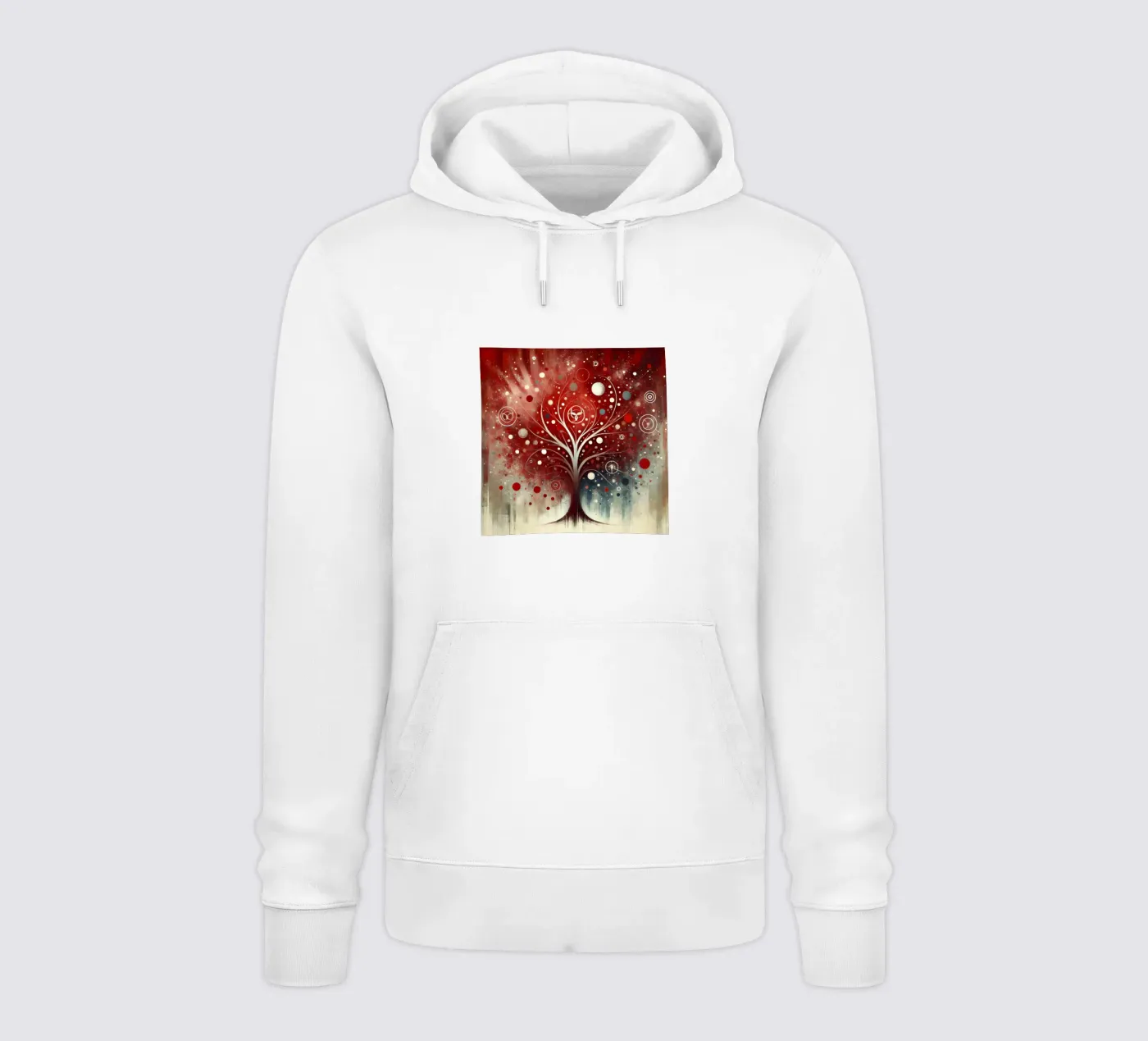 Tree red hoodie by spiritual