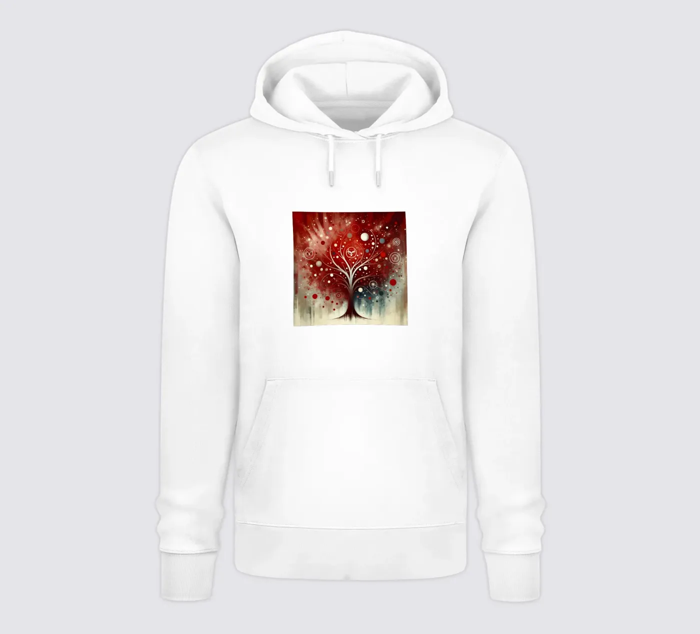 Tree red hoodie by spiritual