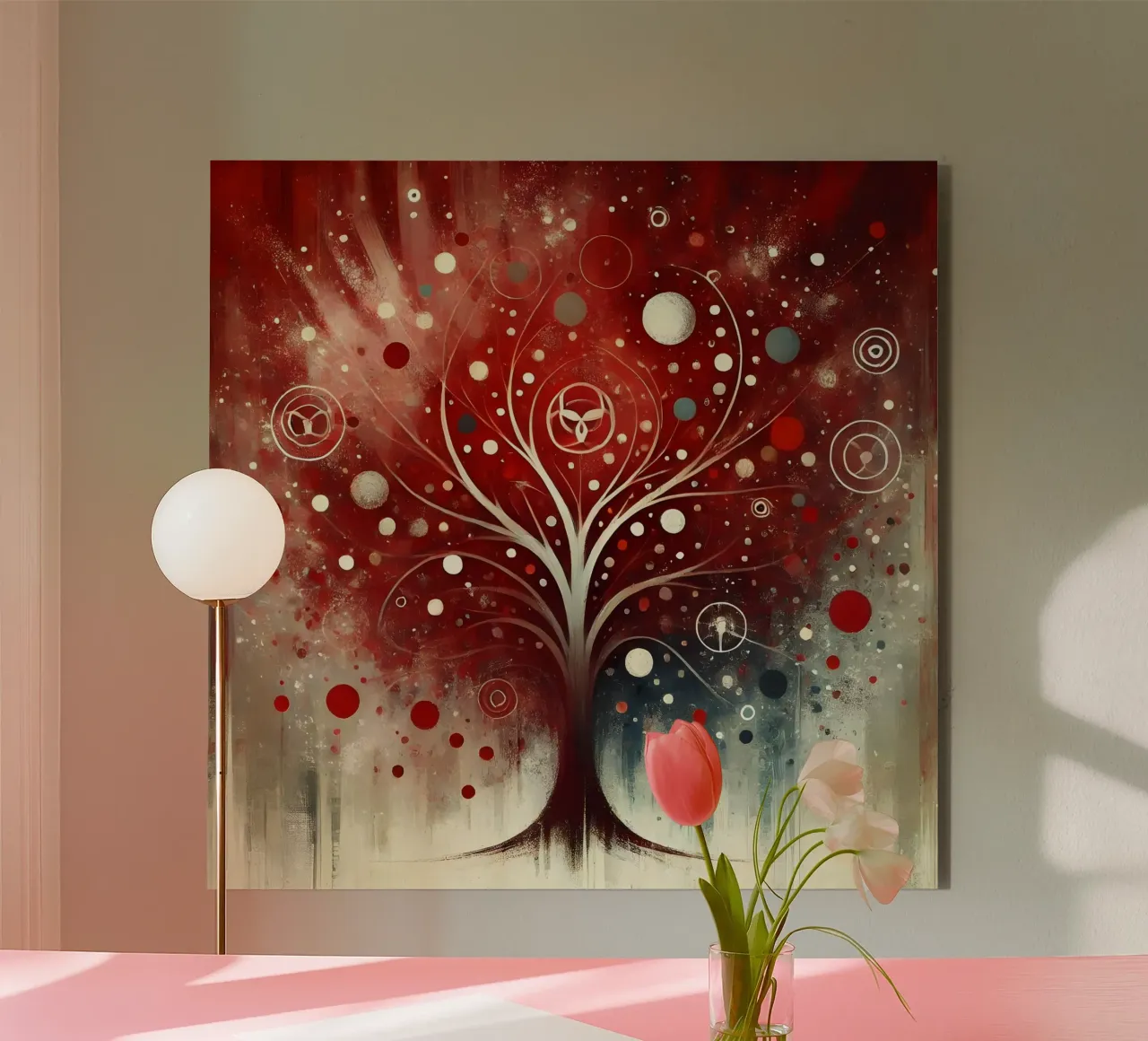 Albero rosso pannello forex da spiritual