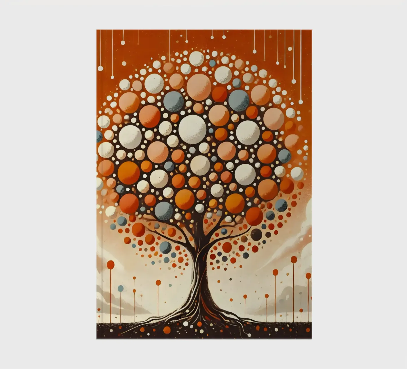 Baum orange notebook by spiritual