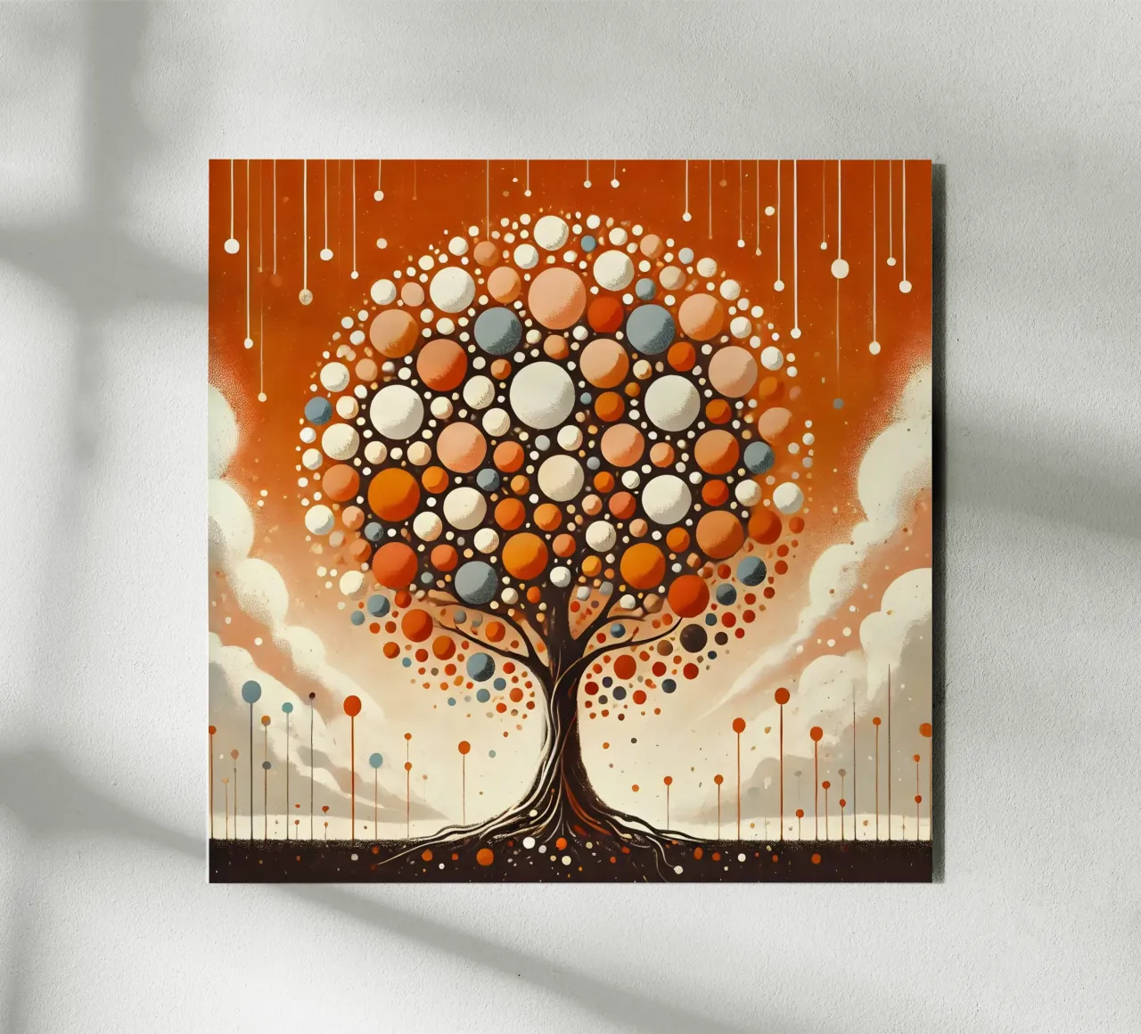 Baum orange Forex-Platte von spiritual
