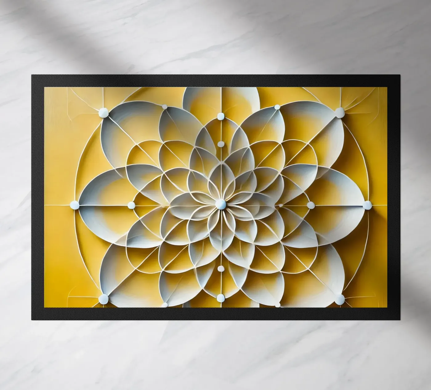 Fiore giallo zerbino da spiritual