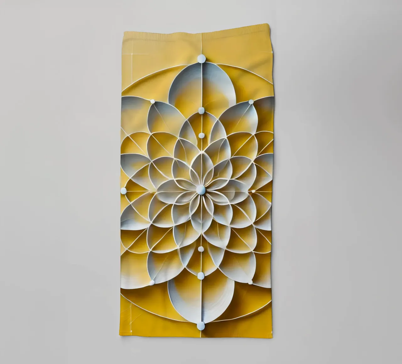 Fleur jaune serviette de bain de spiritual
