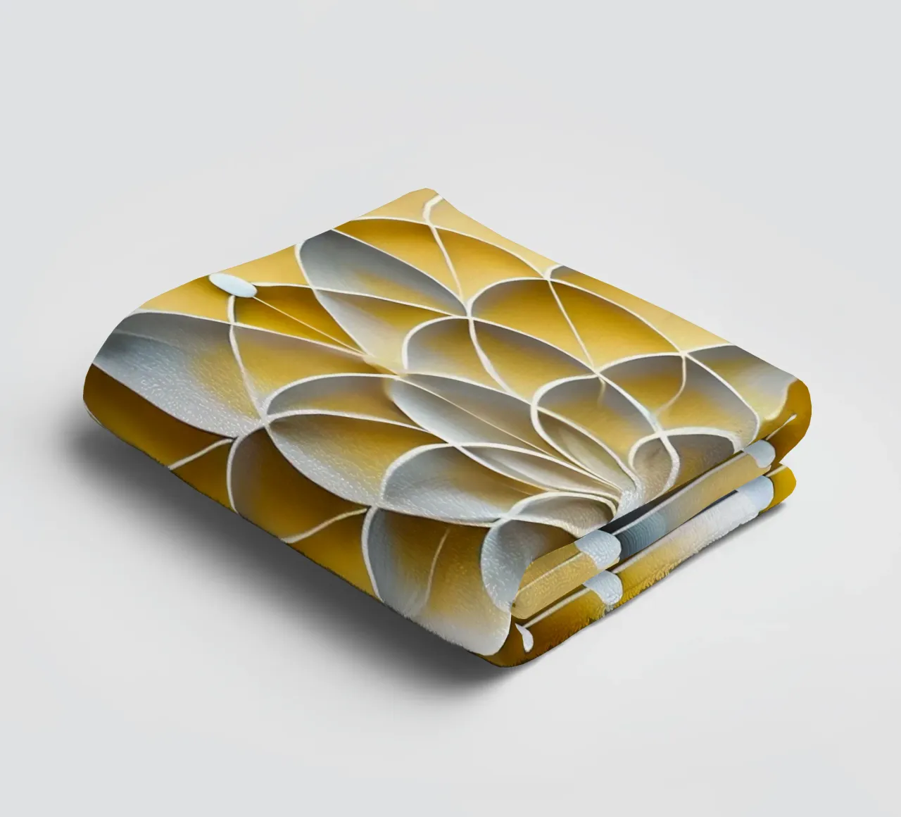 Fleur jaune serviette de bain de spiritual