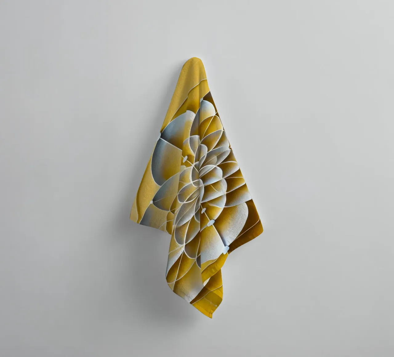 Fleur jaune serviette de bain de spiritual