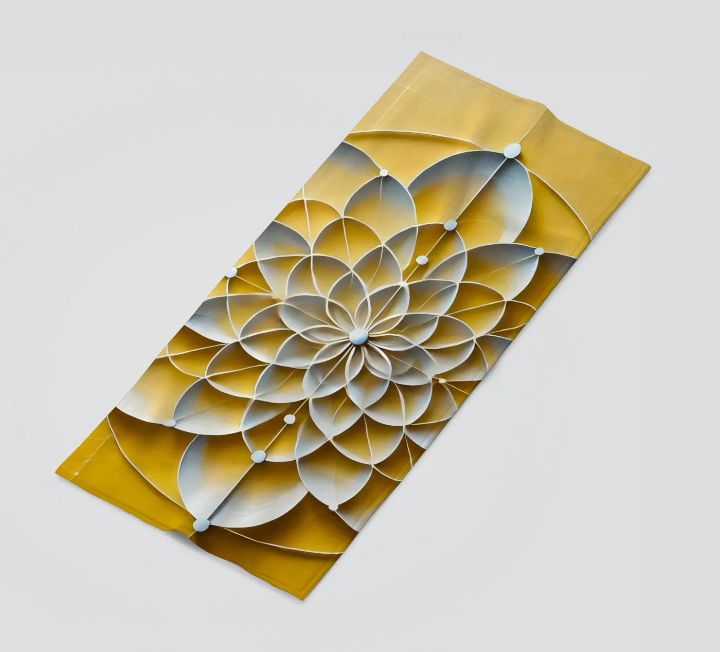 Fiore giallo telo mare da spiritual