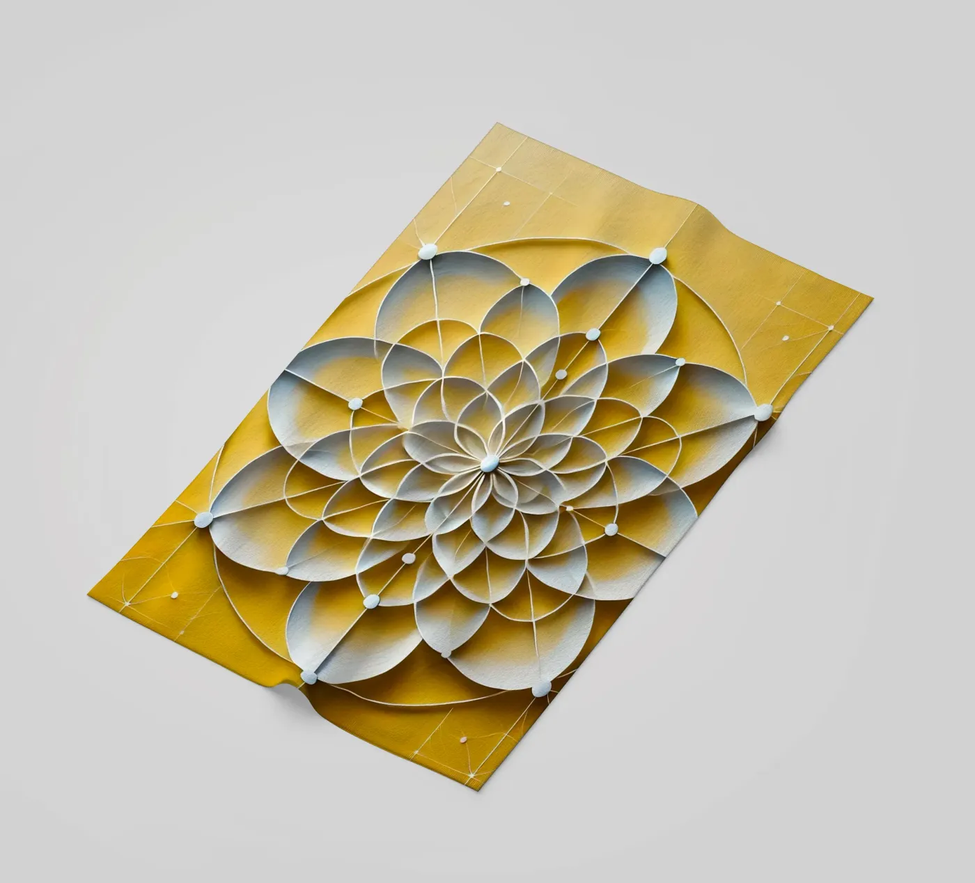 Fiore giallo telo mare da spiritual