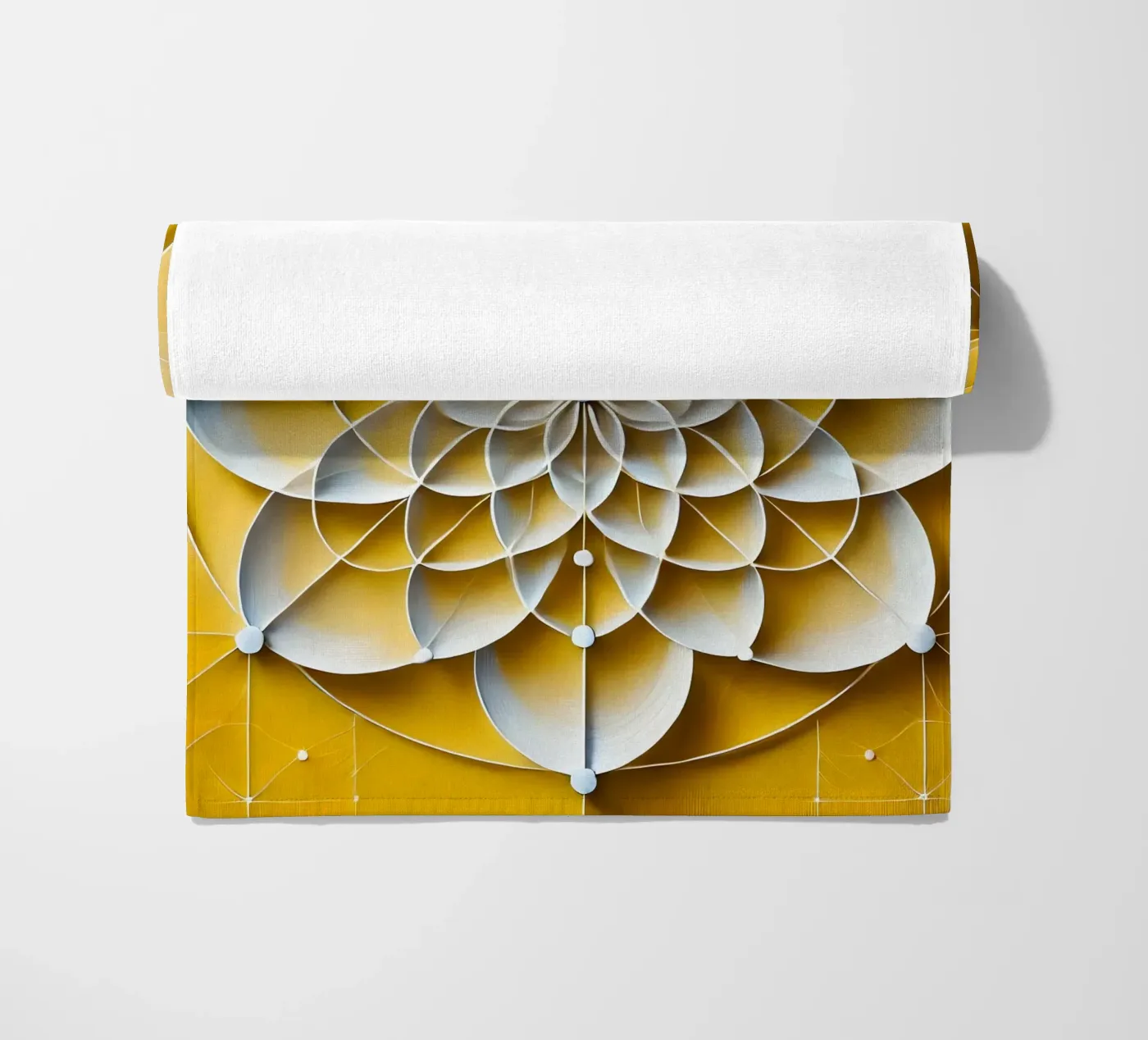 Fiore giallo telo mare da spiritual