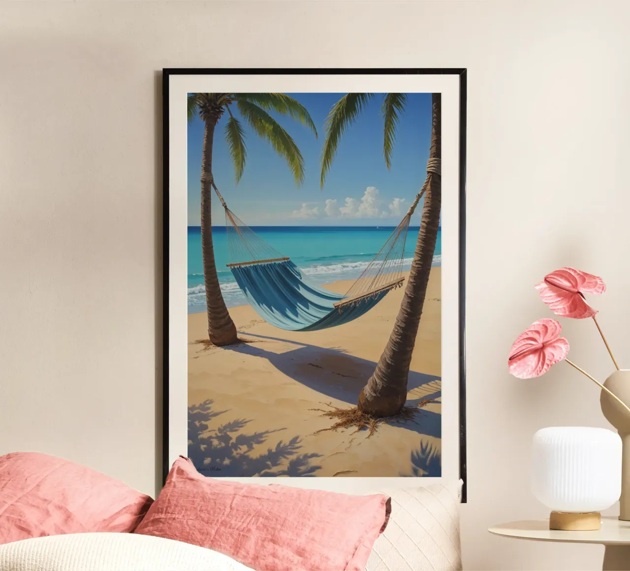 Hammock Haven in Paradise carta hahnemühle da AlbertKlee