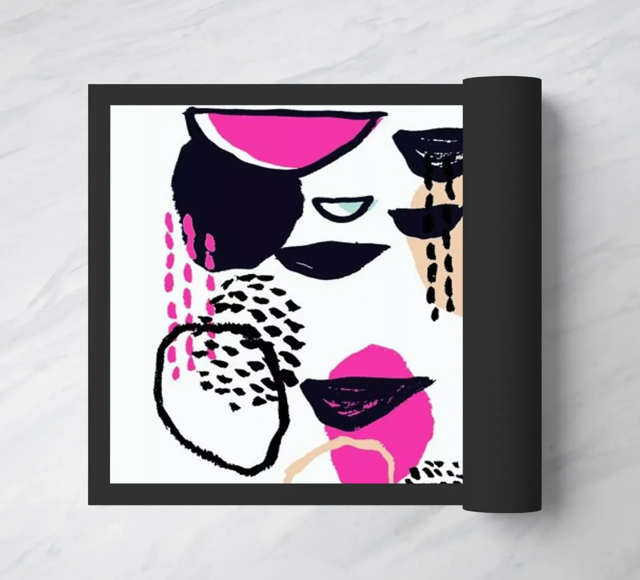 Ruma doormat by Charlotte Winter