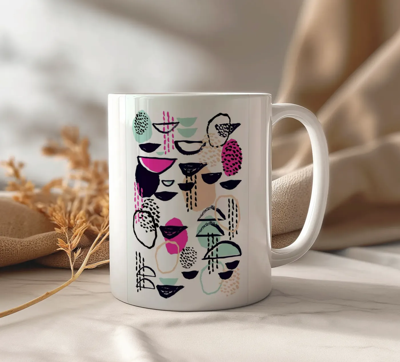 Ruma ceramic mug by Charlotte Winter