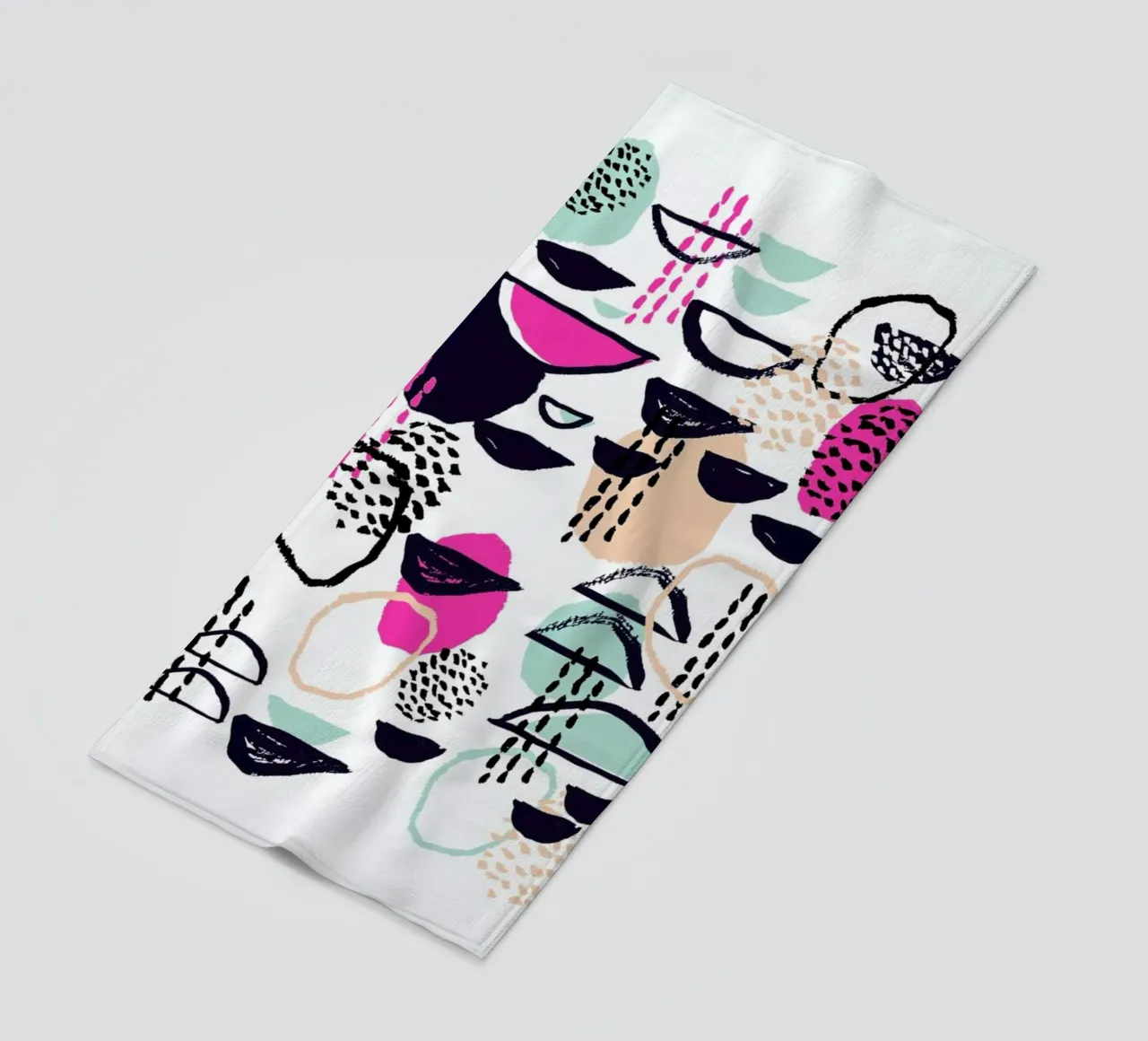Ruma beach towel by Charlotte Winter